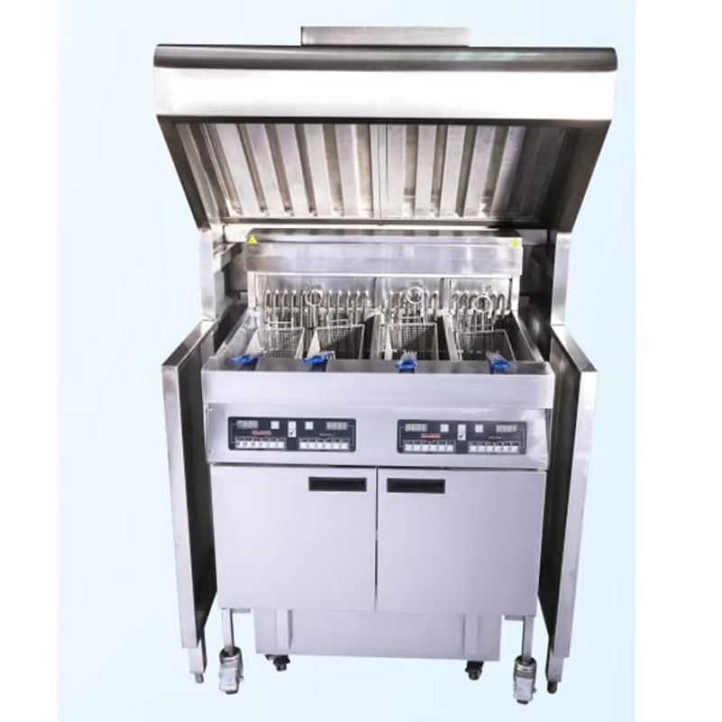 Commercial Kitchen Hoods - Komercyjna okapowa osłona podłogowa, wykonana na