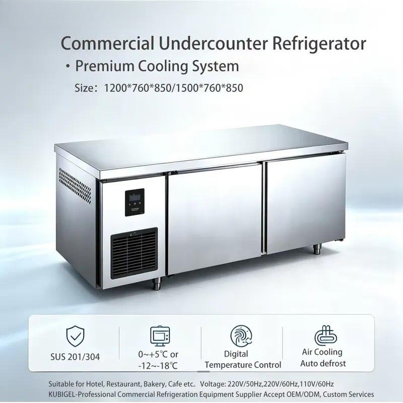 Profesjonalna lodówka i zamraż – Commercial Kitchen Worktops recenzja i cena