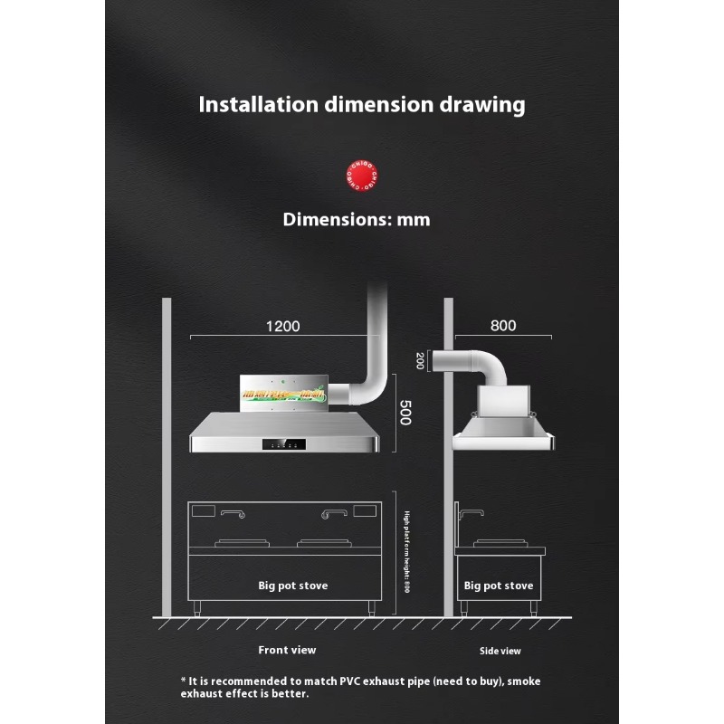 Okap kuchenny ze stali nierdze – Commercial Kitchen Hoods recenzja i cena